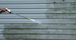 pressure washing your home