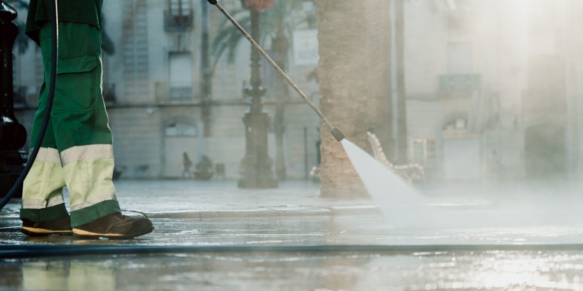 Business Pressure Washing Pressure washing business sidewalk